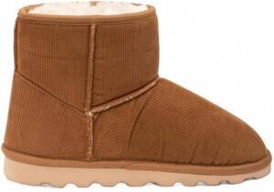 NEW CORKYS FOOTWEAR women's comfort bootie in chestnut cordurory